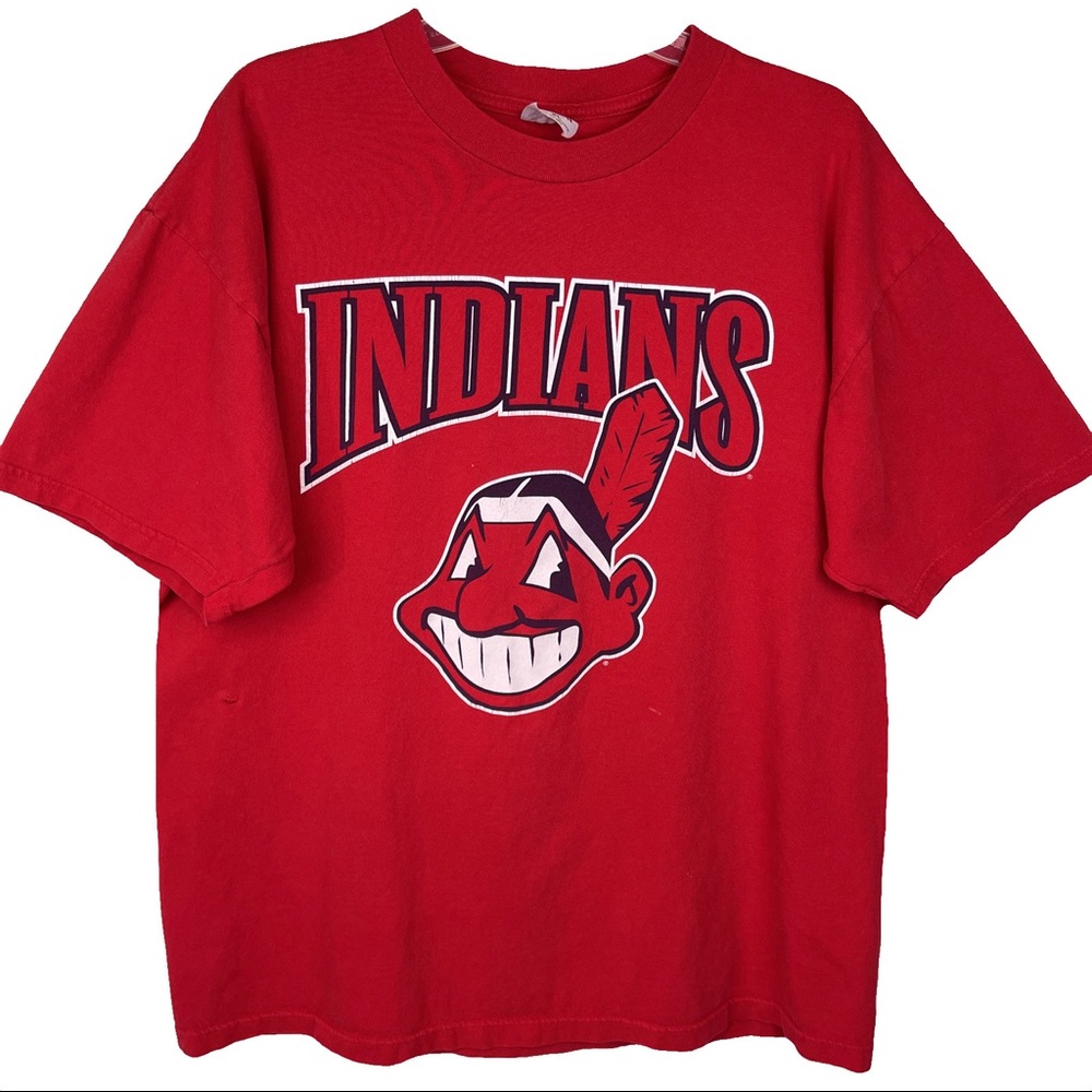 Rare Vintage Try Cleveland Indians (Guardians) Alomar MLB Graphic T-Shirt